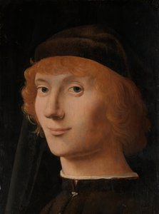 Portrett av en ung mann, ca. 1470. av Antonello da Messina