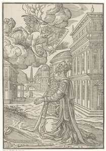 Knelende David av Antoni van Leest