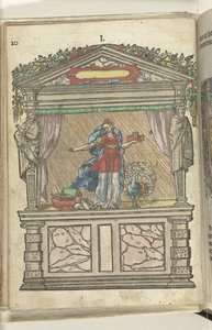 Scene med Juno, 1578 av Antoni van Leest