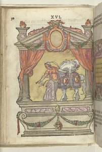 Scene med personifisering av perseverance (Perseverantia), 1578