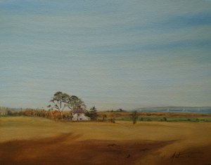 House and Fields, 2016 av Antonia Myatt