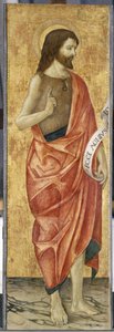 Døperen Johannes, ca. 1500 (tempera på poppeltre) av Antoniazzo Romano