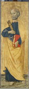 Apostelen Peter, ca. 1500 (tempera på poppeltre) av Antoniazzo Romano