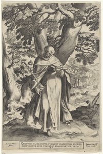 Landskap med Saint Dominic