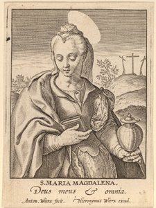 S. Maria Magdalena av Antonie Wierix