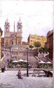 Spansketrappen, Roma
