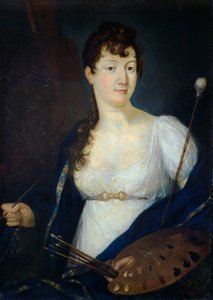 Selvportrett av Antonietta Costa Galera (1777-1859) av Antonietta Costa Galera