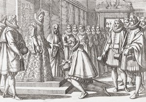 Filip III, konge av Spania før Margaret av Østerrike av Antonio (after) Tempesta