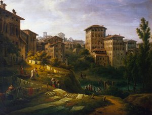 Fabrikker på Cavadizzo av Antonio Basoli