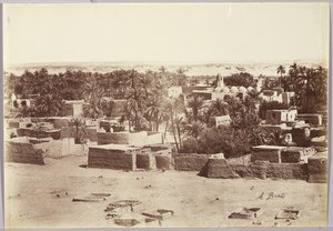 Derr, hovedstaden i Nubia av Antonio Beato