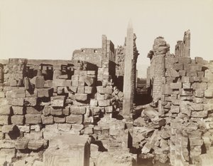 Karnak-tempelet, Egypt av Antonio Beato