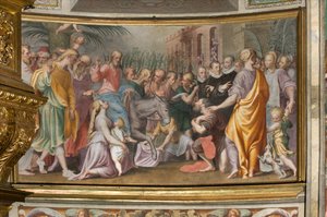 Antonio Campi, Jesu inntog til Jerusalem 1582-84 av Antonio Campi