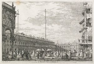 Utsikt: Prokuratorpalasset og kirken St. Géminien, Venezia