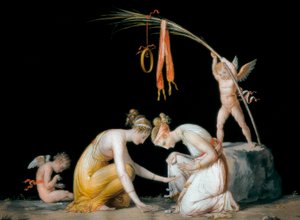 Astragals spillere av Antonio Canova