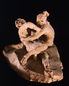 Amor og psyke av Antonio Canova (1757-1822), leiremodell av Antonio Canova