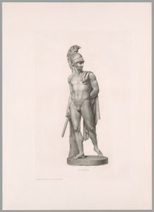 Ettore, sett forfra, fra Work av Canova av Antonio Canova