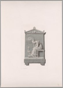 Begravelsesmonument til prins William av Orange Nassau, fra Oeuvre de Canova av Antonio Canova
