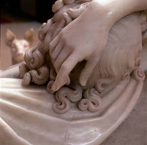 Leder for Endymion av Antonio Canova