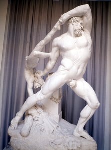 Hercules and Lycas av Antonio Canova (1757 - 1822). av Antonio Canova