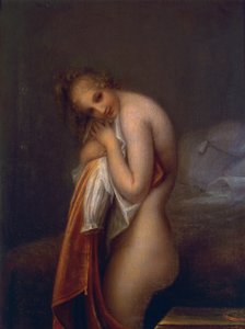 Surprise, av Antonio Canova (1757-1822), olje på lerret av Antonio Canova