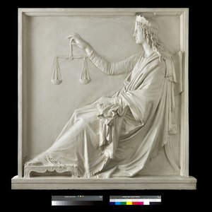 The Justice, 1793 (gips) av Antonio Canova