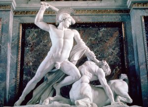 Theseus og kentauren, 1804-1819
