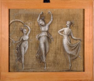 Tre dansere av Antonio Canova