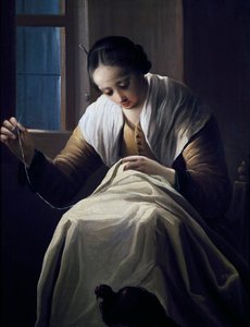 Syerske, av Antonio Cifrondi (1657-1730), Olje på lerret av Antonio Cifrondi