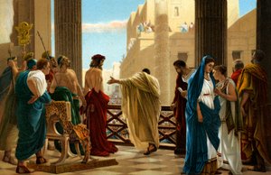 Ecce Homo, etter maleri av Antonio Ciseri -Bible