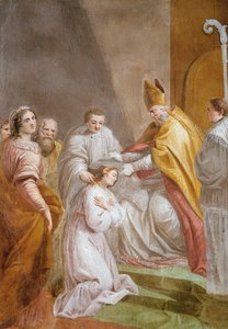 Ordinasjon av Saint Liberata av Antonio Fedi