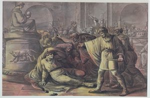 Julius Cæsars død