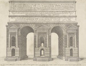 Speil av romersk storhet av Antonio Lafreri