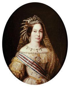 Portrett av Isabella II, dronning av Spania