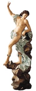 Meleager (polykromt treverk) av Antonio Maria Maragliano