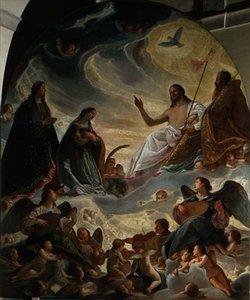 Glorifiseringen av St. Ursula og St. Margaret av Antonio Maria Viani