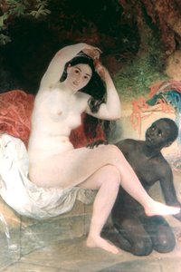 Kvinne og David, 1832
