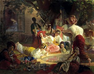 Fontenen i Bahçesaray, 1849.