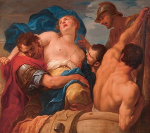Voldtekten av Helen, ca. 1695.