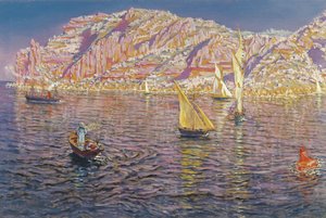 Utsikt over Palma de Mallorca-bukten