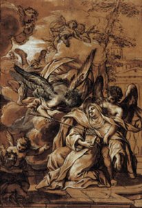 Transverberasjonen av St Teresa av Antonio Nasini