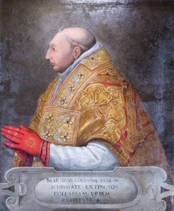 Portrett av pave Martin V Colonna