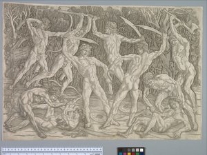 Battle of the Nudes, ca. 1475