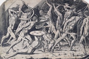 Hercules and the Giants, ca. 1475-80 av Antonio Pollaiuolo