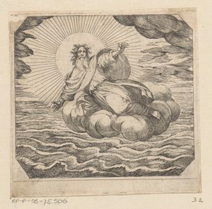 Gud skaper himmel og jord Oppretting (serietittel) av Antonio Tempesta