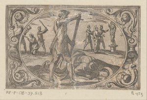 H. Martina Romeinse martelaressen (serietittel) Imagini di moltes vergini Rom i martyrium (serietittel) av Antonio Tempesta