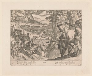 Alexander den stores hær Lukk fiendestyrker med ild The Deeds of Alexander the Great (serietittel) Alexandri magni praecipvae res gestae (serietittel) av Antonio Tempesta