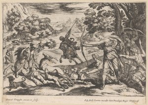Hjortejakt Jaktscener (del 5) (serietittel) av Antonio Tempesta