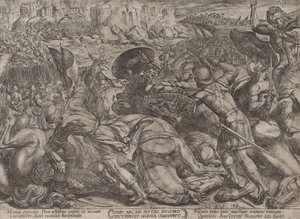 Plate 10: The Fall of Jericho, fra 