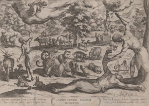 Plate 1: Cain Killing Abel, fra 