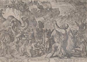 Plate 8: Egypterne drukner i Rødehavet, fra 